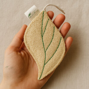 High quality leaf dishwashing sponge